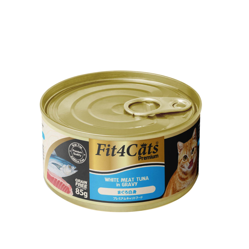 CattyMan Cá ngừ trắng đóng hộp cho mèo Fit4Cats Pr...