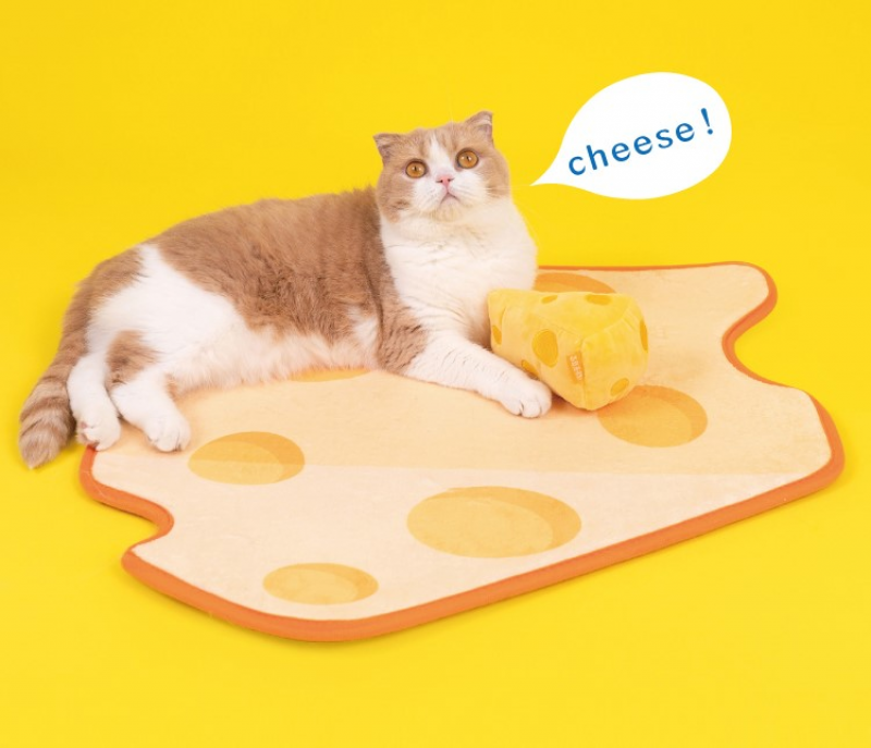 Thảm Cheese cho Thú Cưng Chó Mèo  